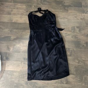 Black cocktail dress
